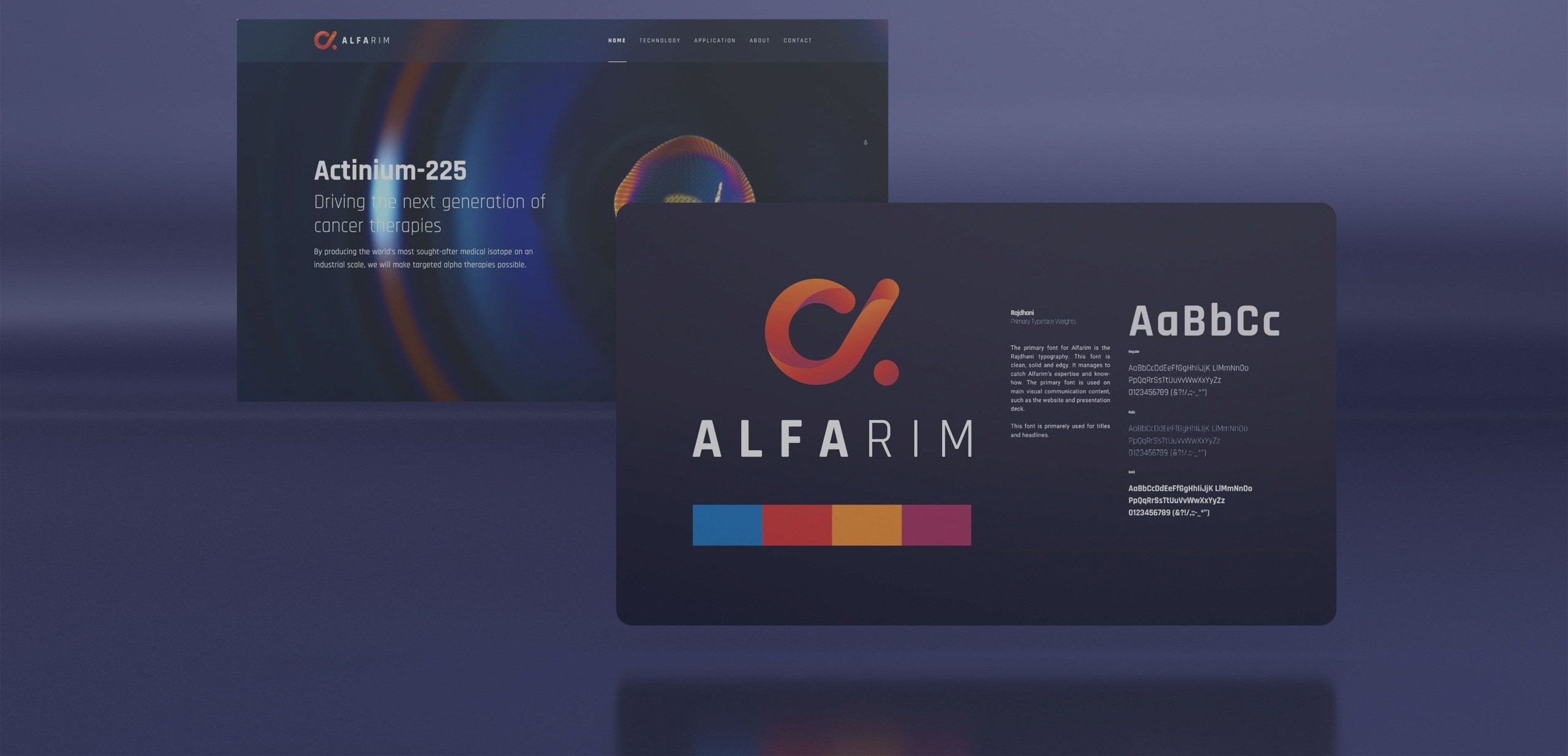 branding and website 3d animation for alfarim